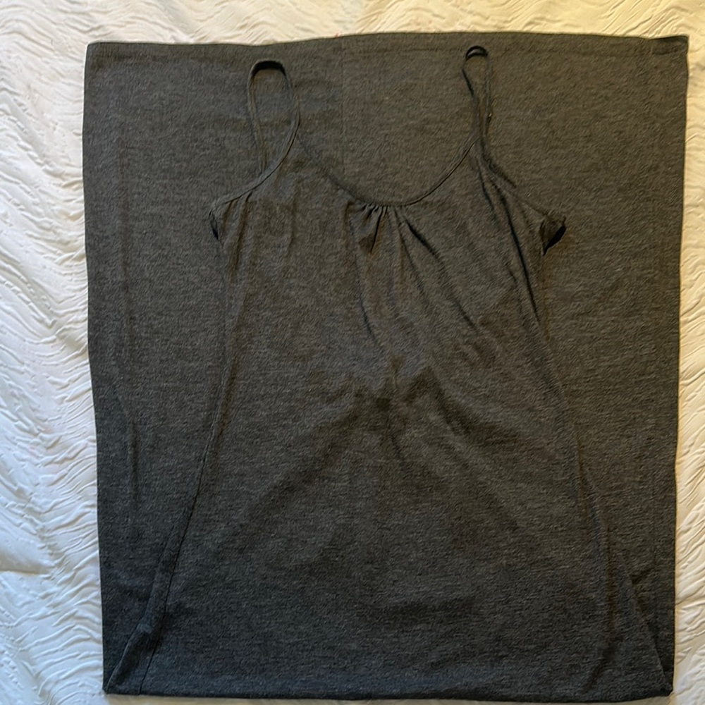 Bear Dance Gray Sleeveless Dress